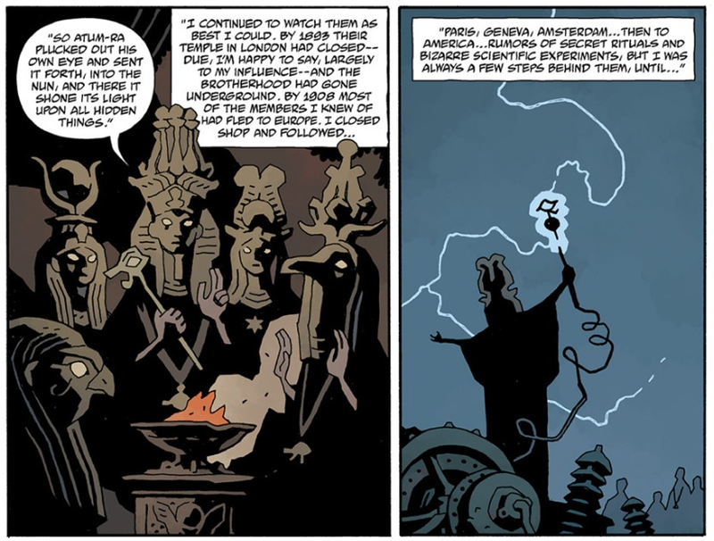 Illustration for article titled Mike Mignola gives a tour of Hellboy In Hell’s risky first five issues